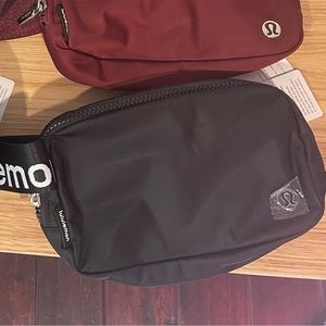 SOLD - NWT Lululemon Everywhere Belt Bag (Black Wordmark)